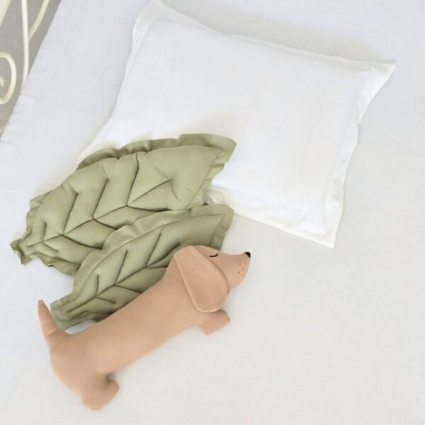 Lençol Berço com Elástico Básico Offwhite + Fronha